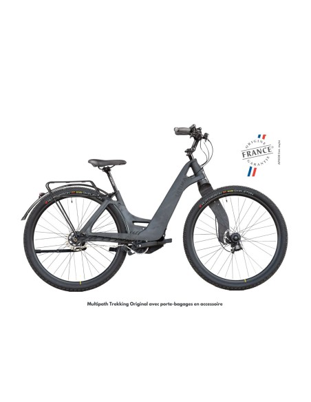 Ultima Mobility Multipath Trekking Original – Vélo électrique trekking 500Wh, boîte automatique, Made in France