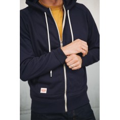 Sweat à capuche Bleu Marine Homme 2