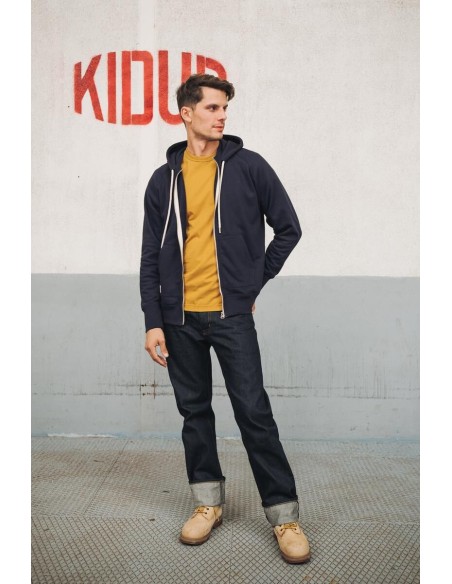 Sweat à capuche Bleu Marine Homme