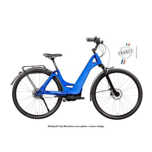 Ultima Mobility Multipath City Marathon – Vélo électrique urbain 630Wh, boîte automatique, Made in France