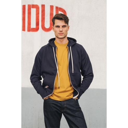 Sweat à capuche Bleu Marine Homme