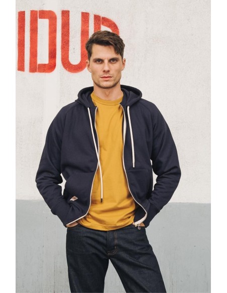 Sweat à capuche Bleu Marine Homme