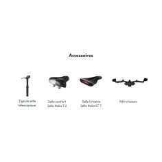 Ultima Mobility Multipath City Marathon – Vélo électrique urbain 630Wh, boîte automatique, Made in France 2