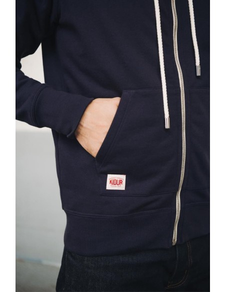 Sweat à capuche Bleu Marine Homme
