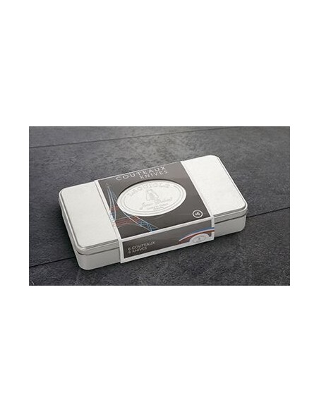 Boite couteaux Jean Dubost Laguiole stand up premium