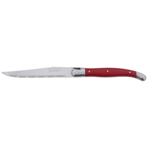 Couteau Jean Dubost collection Les Laguiole à la francaise, rouge