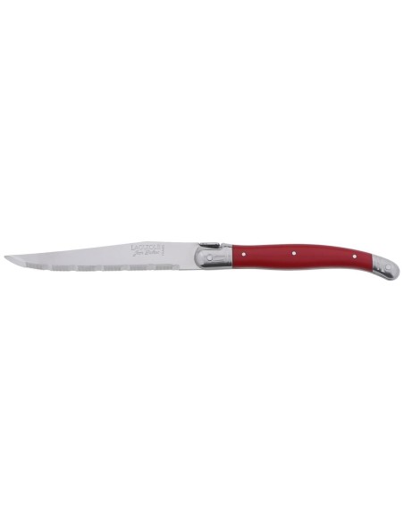 Couteau Jean Dubost collection Les Laguiole à la francaise, rouge
