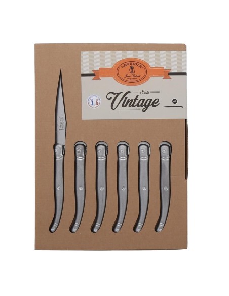 Coffret 6 couteaux Jean Dubost Laguiole Vintage