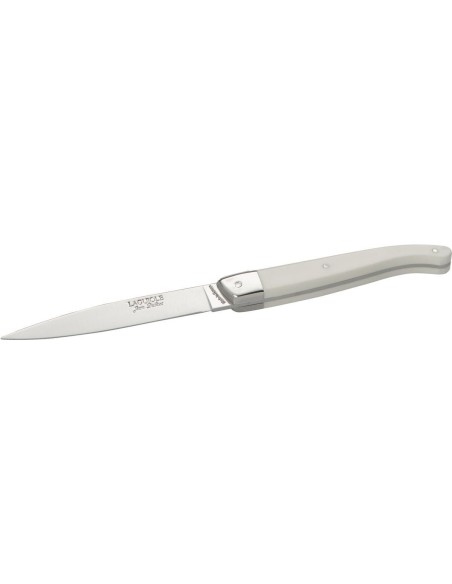 Couteau Jean Dubost Laguiole stand up premium blanc
