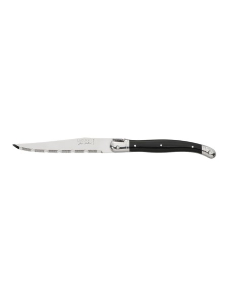 Couteau steak Jean Dubost Laguiole collection Brut, noir