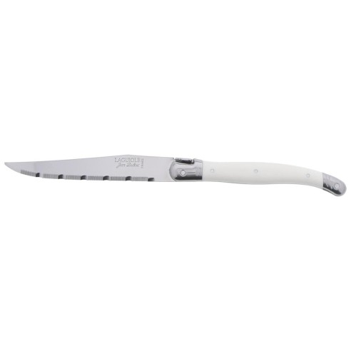 Couteau Jean Dubost collection Les Laguiole à la francaise, blanc