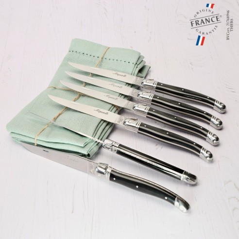 Couteaux Jean Dubost Laguiole premium noirs