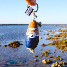 Battage porte-clefs Retour de Plage