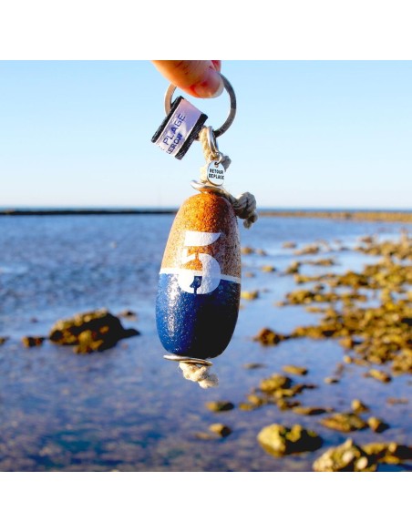 Battage porte-clefs Retour de Plage