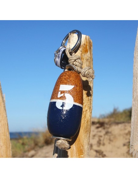 Battage porte-clefs Retour de Plage