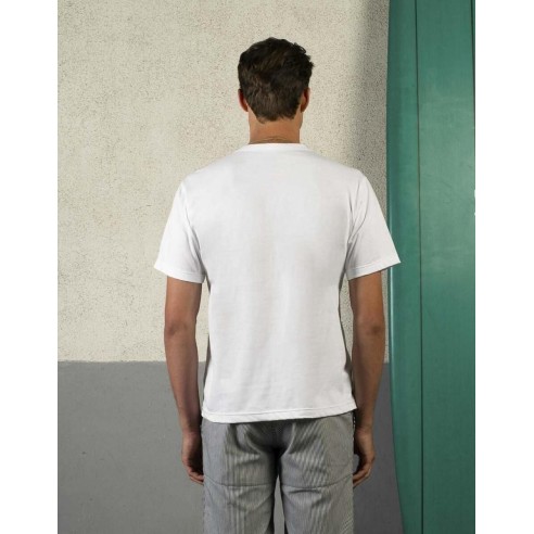 T-SHIRT LOUIS BLANC COURLAY NOIR