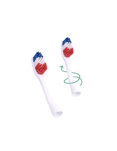 Recharges de Têtes Édith Cocorico - Bleu Blanc Rouge
