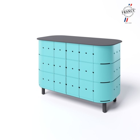 GABRIEL, le meuble de rangement extérieur inoxydable