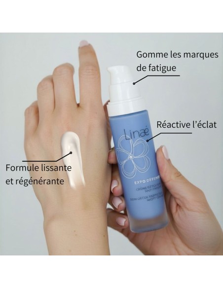 EXPO DEFENSE - Crème détox nuit anti-fatigue