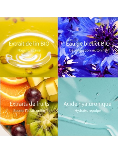 Eau de soin micellaire activatrice d'éclat - apaisante