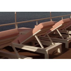 Matelas de Plage double rose | 180x60x10 cm 2