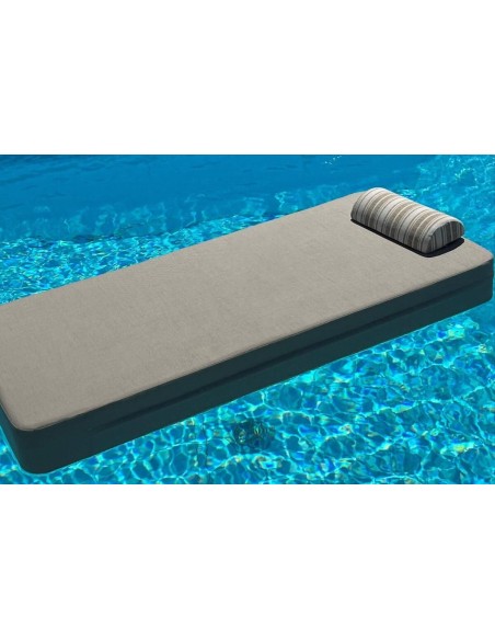 JUSTINE 2 | PoolBed 2 en 1 | Matelas flottant outdoor