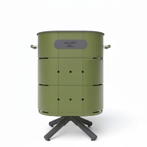 MARCEL : le barbecue au charbon made in france - ALUVY