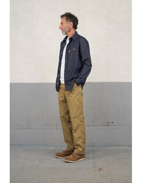 Pantalon Chino Achille Vieux Champagne
