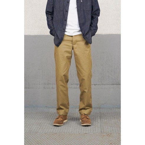 Pantalon Chino Achille Vieux Champagne