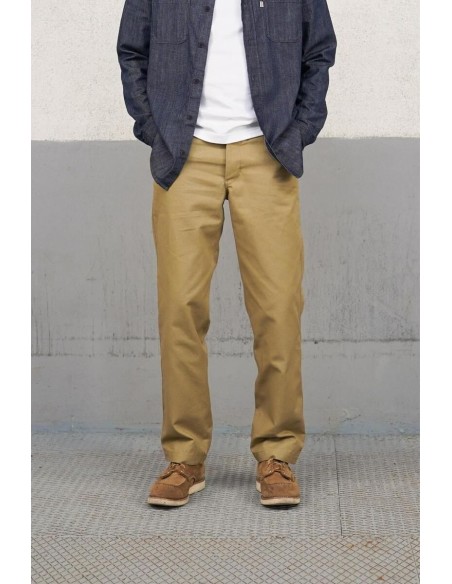 Pantalon Chino Achille Vieux Champagne