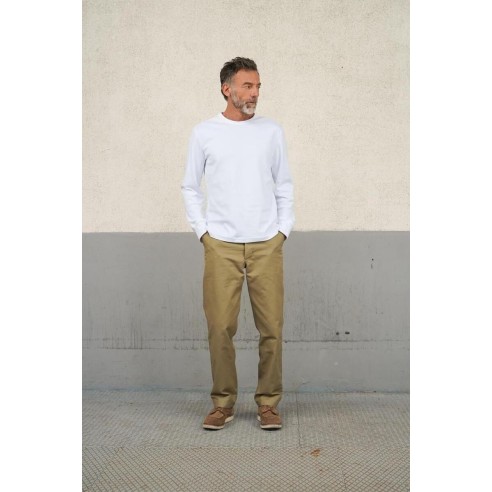 Pantalon Chino Achille Vieux Champagne