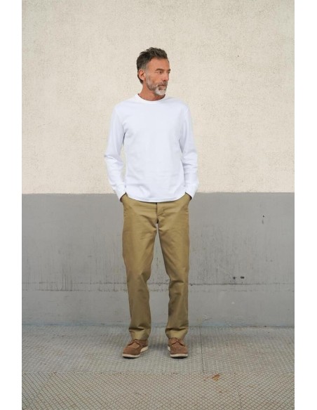Pantalon Chino Achille Vieux Champagne