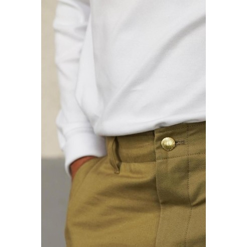 Pantalon Chino Achille Vieux Champagne