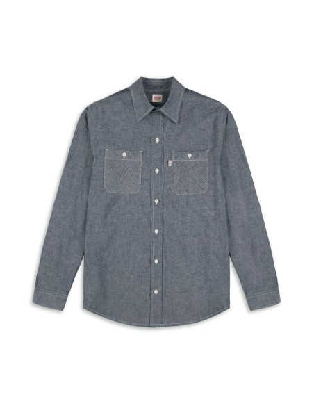 Chemise Workshirt Bleu Homme
