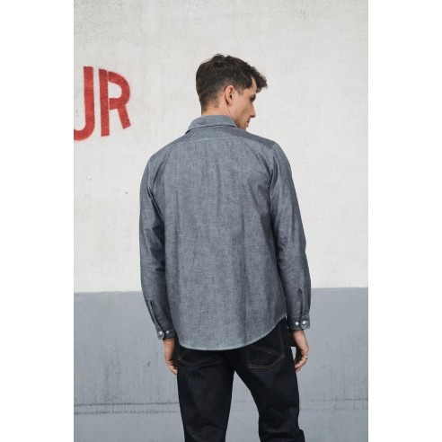 Chemise Workshirt Bleu Homme