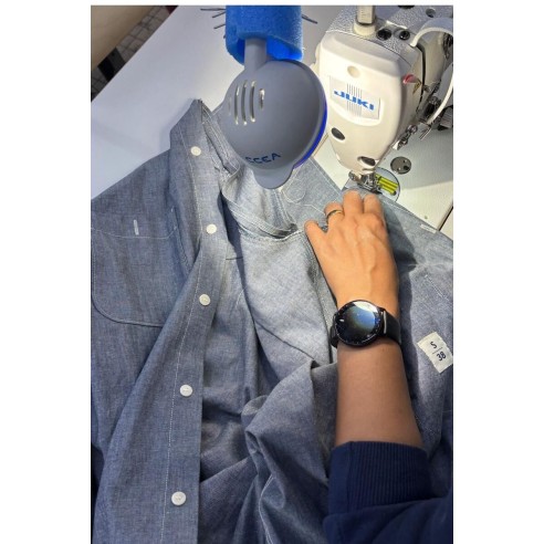 Chemise Workshirt Bleu Homme