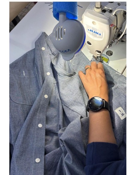 Chemise Workshirt Bleu Homme