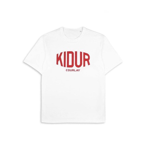 T-SHIRT LOUIS BLANC COURLAY ROUGE