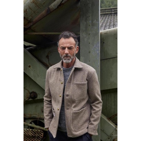 MANTEAU LAINE G.S Loutre