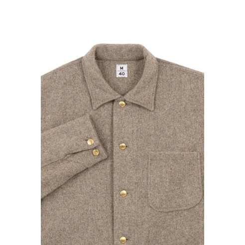 MANTEAU LAINE G.S Loutre