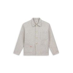 Manteau Gris Galet Laine Homme - Made in France 2