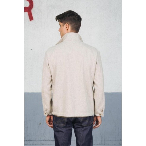 MANTEAU LAINE G.S Galet