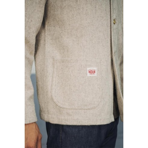 MANTEAU LAINE G.S Galet