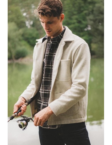 MANTEAU LAINE G.S Galet