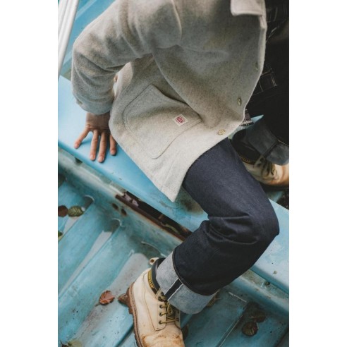 MANTEAU LAINE G.S Galet