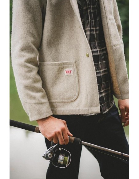 MANTEAU LAINE G.S Galet