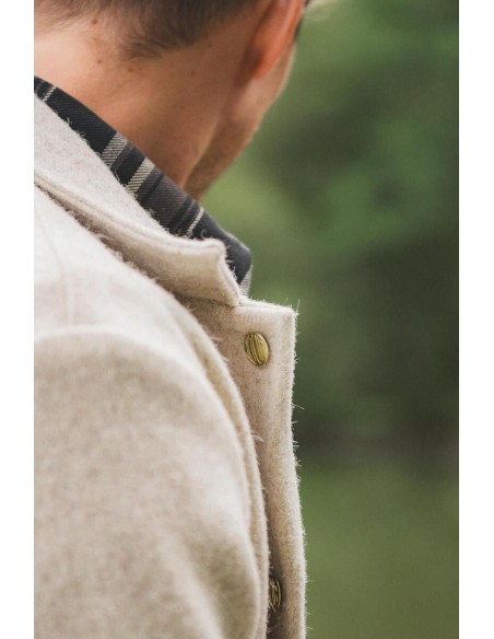 MANTEAU LAINE G.S Galet
