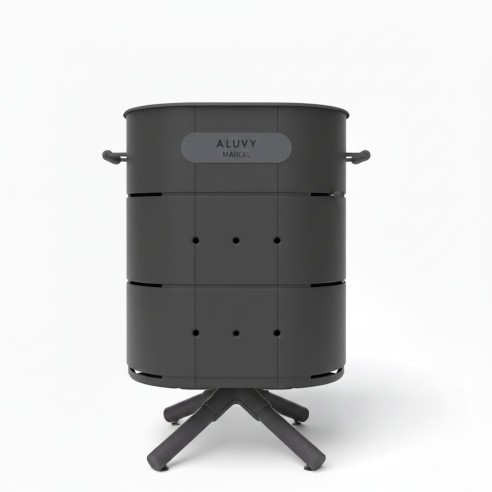 MARCEL : le barbecue au charbon made in france - ALUVY