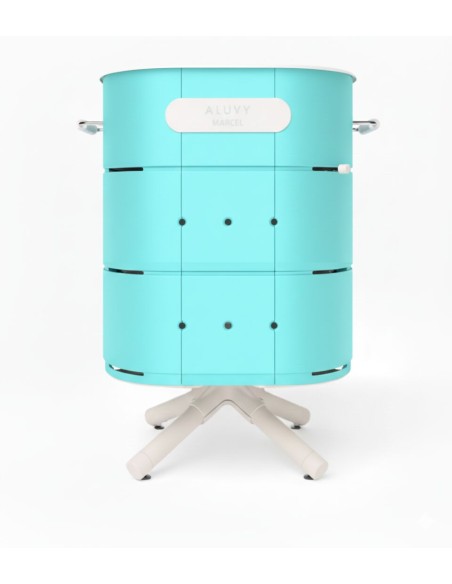 MARCEL : le barbecue au charbon made in france - ALUVY
