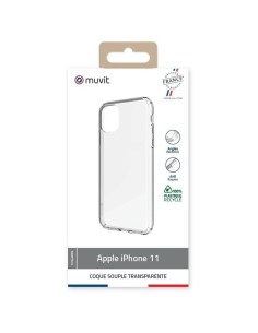 COQUE TRANSPARENTE RECYCLEE IPHONE 11 2